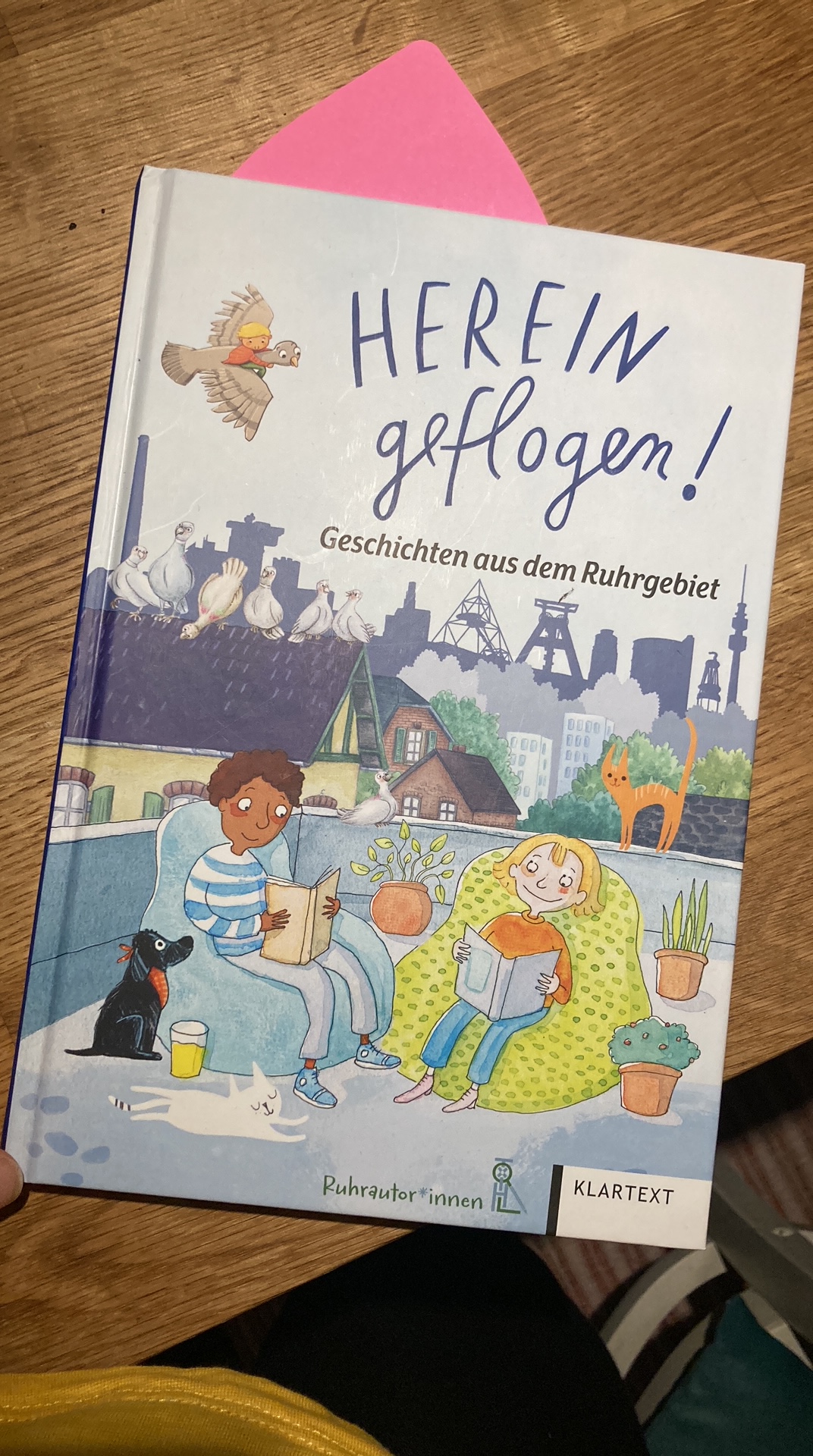 WAZ-Artikel Anthologie "Hereingeflogen"